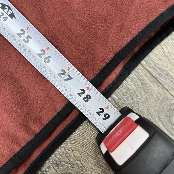 Columbia 1/2 Zip Fleece Jacket Sz Large Mens Maroon Sequoia Grove $60 - Picture 3 of 12